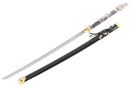 Katana cabeza de Dragón - Sin afilar