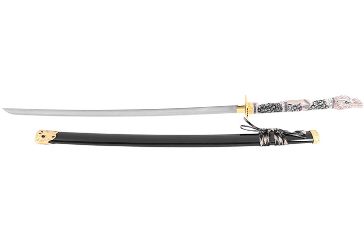 Katana cabeça de Dragão - Não afiada