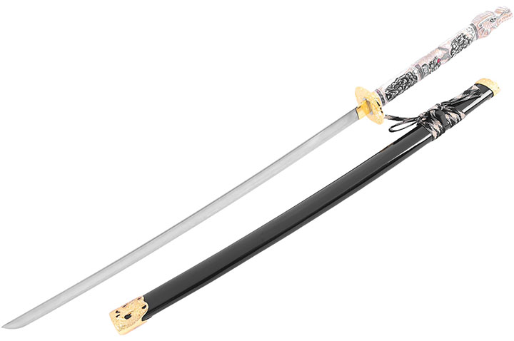 Katana cabeça de Dragão - Não afiada