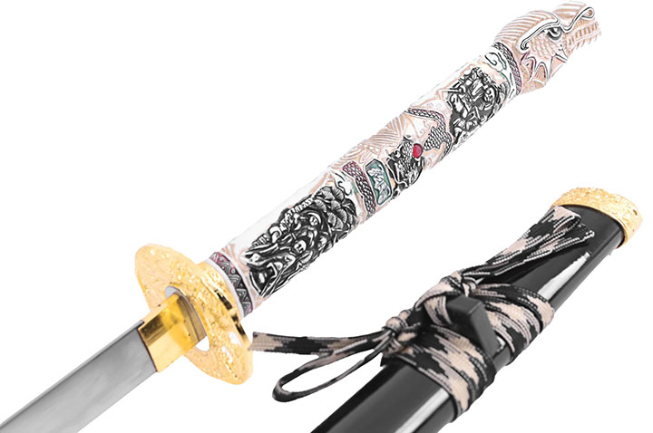 Dragon head katana - Unsharpened