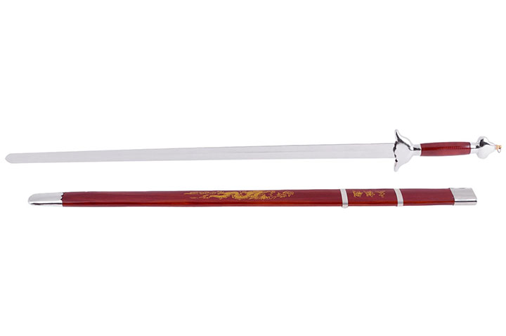 Espada de iniciação, Modelo vermelho - Semi-flexível