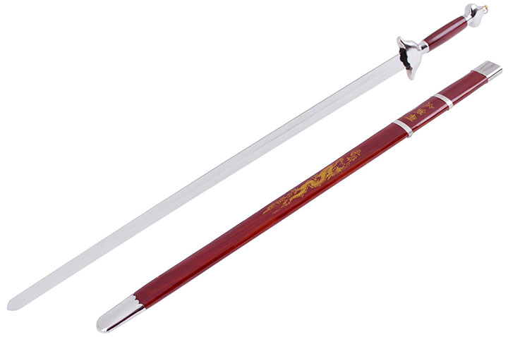 Espada de iniciação, Modelo vermelho - Semi-flexível