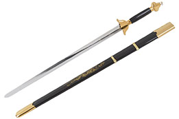 Espada de iniciación, Modelo Negro- Semi-Flexible