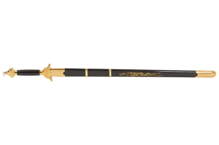 Espada de iniciação, Modelo preto - semi-flexível