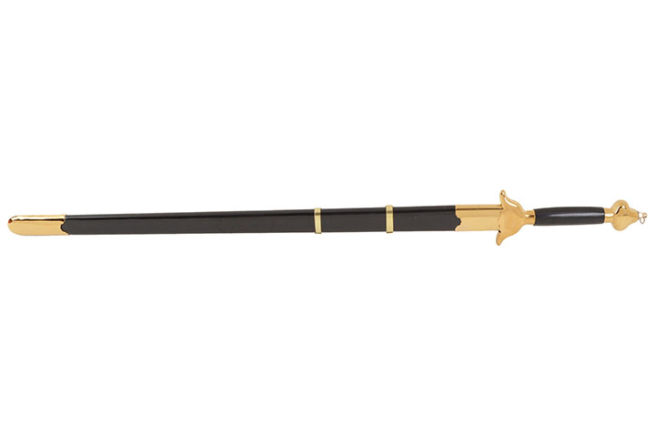 Espada de iniciação, Modelo preto - semi-flexível