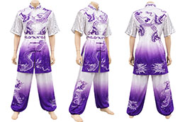 Tenue Chang Quan, Brodée, Dragon Violet