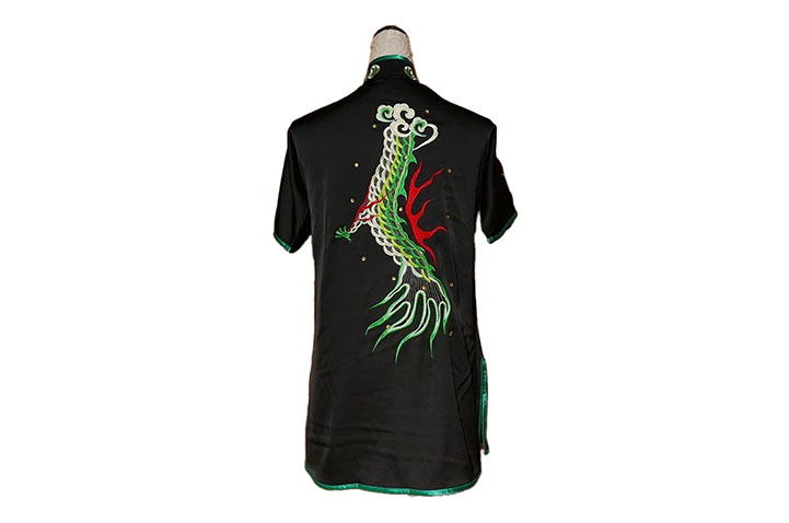 Fato de Chang Quan - Bordado, Dragão Verde