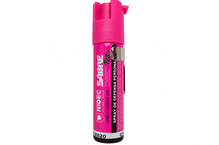 Spray de défense personnelle - Style rose, Sabre Red (22ml)