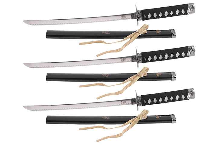 Trio of Tantos/small Katanas, Kill Bill