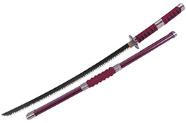 Katana with wooden blade, Sandai Kiketsu, Zoro - One Piece