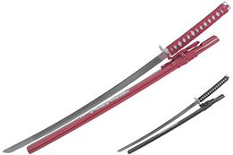 Iaito katana, Dragón grabado