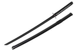 Realistic Katana, Round guard, Baohu - Bamboo Replica