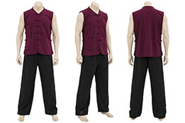 Manchu Top «Ma Gua» Cotton