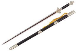 Épée Tai'e - Acier Damas, Aiguisée, Shen Guang Long