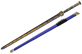 Espada Han HaiFeng - Mango de Bronce, Rígida
