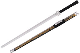 Espada Han Phoenix - Negra y dorada, rígida