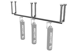 Adjustable Ceiling Mount, for Sliding Rail | NineStars®