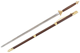 Épée à Deux Mains Haut de Gamme - Rigide