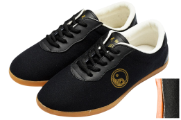 Chaussures de Taiji WYX - Ying Yang, Double Star (semelle décollée)