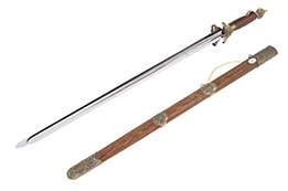 Doble Espadas Acero Inoxidable - Rigidas (Gama Alta), Jian Wang