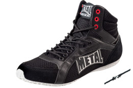 Boxing Shoes, Viper III - CH101, Metal Boxe (frayed lace)