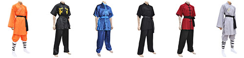 Trajes de Kung Fu