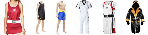 Boxing uniforms