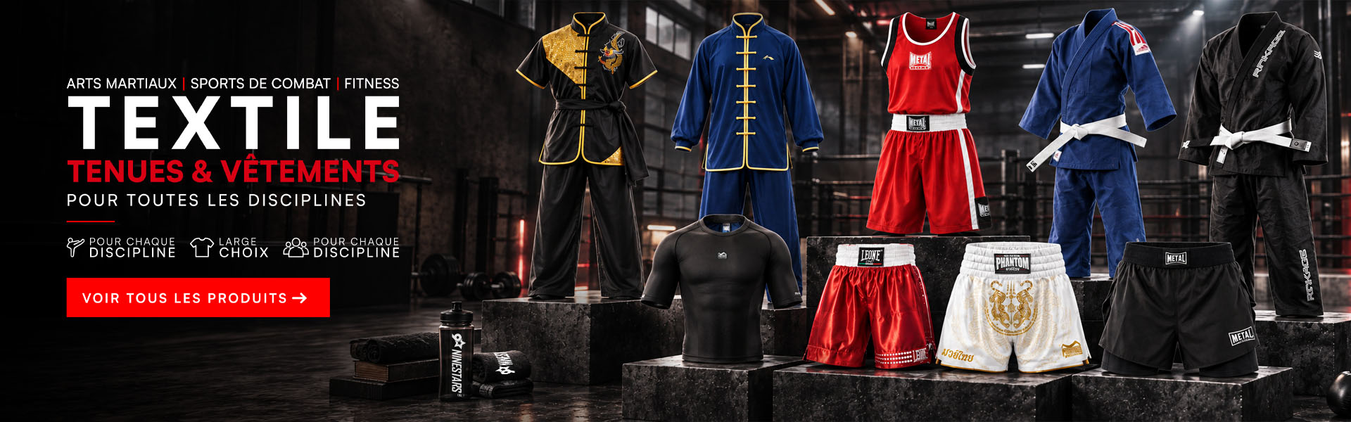 Tenues, Vêtements